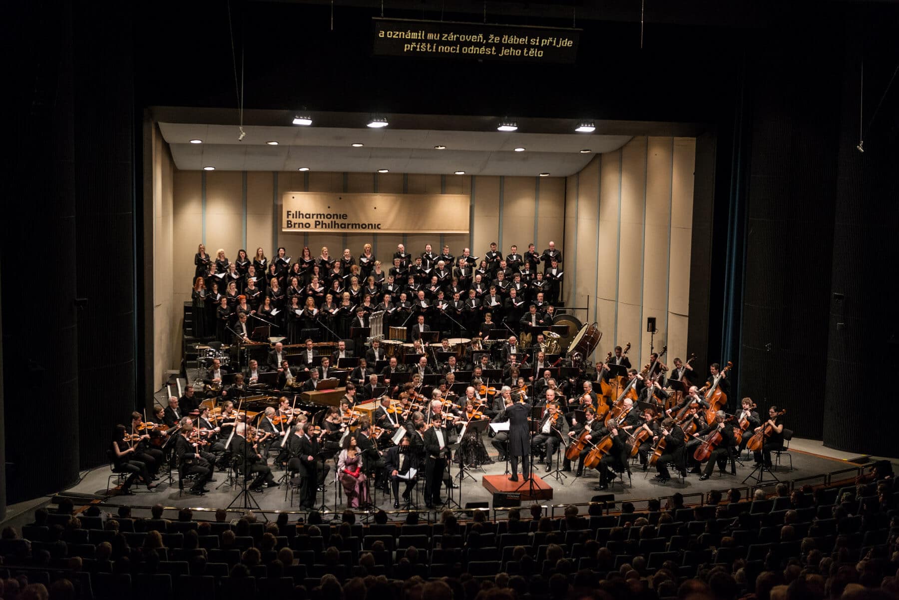 Filharmonie Brno při faustovské kantátě